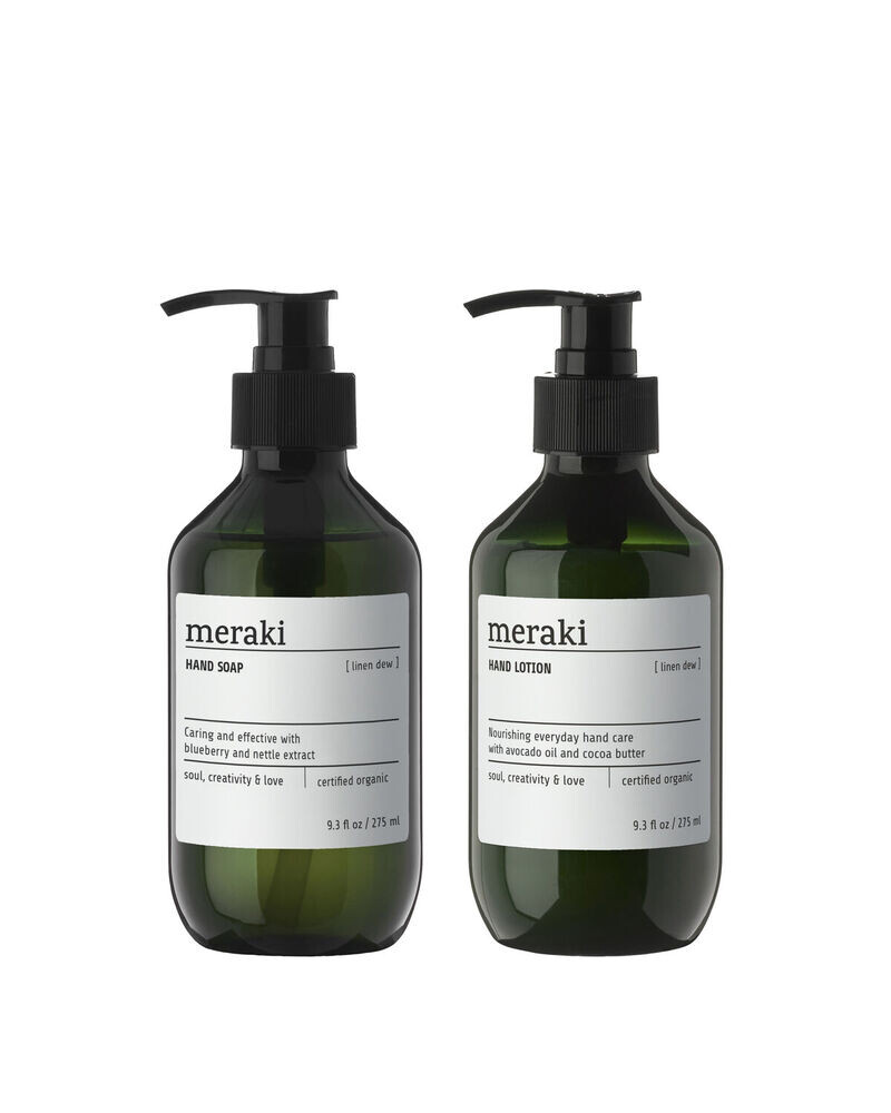 Meraki Gaveæske Linen Dew Simple Hand Care 2x275ml