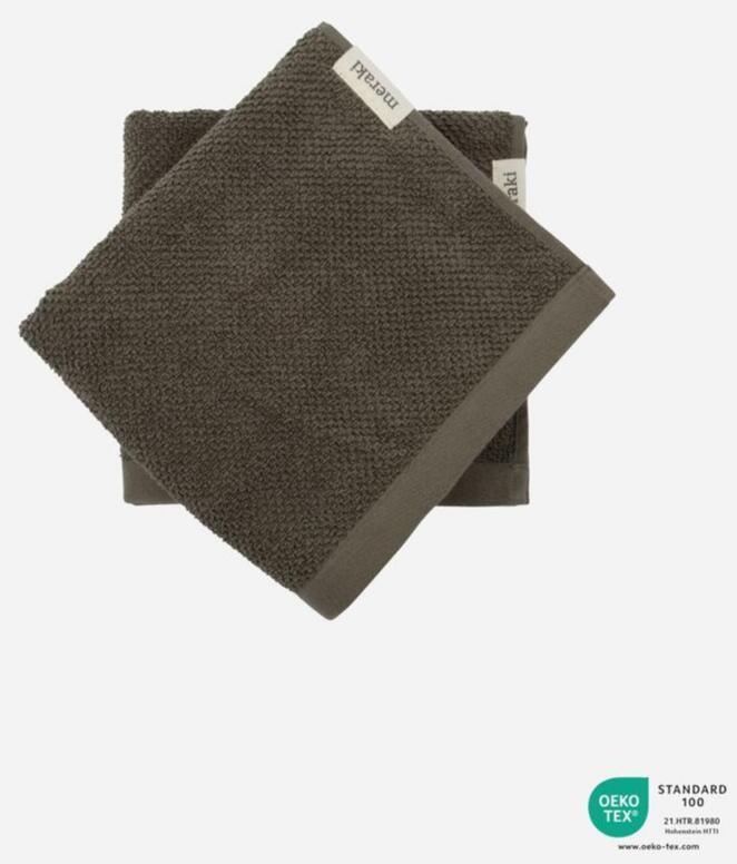Meraki Håndklæde  Solid  Army    Stk  50x100cm