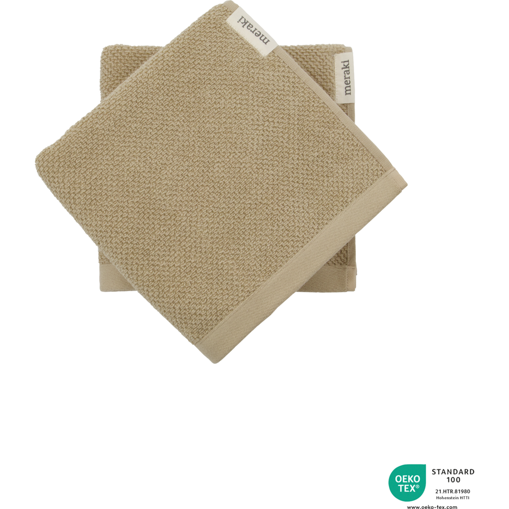 Meraki Håndklæde  Solid  Safari    Stk  50x100cm