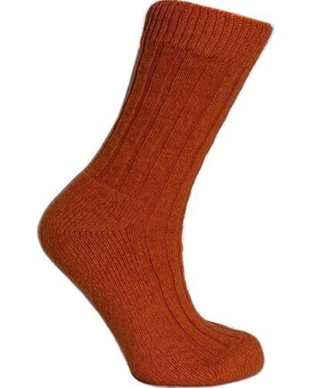 Merinostrømper Orange Str  43 46