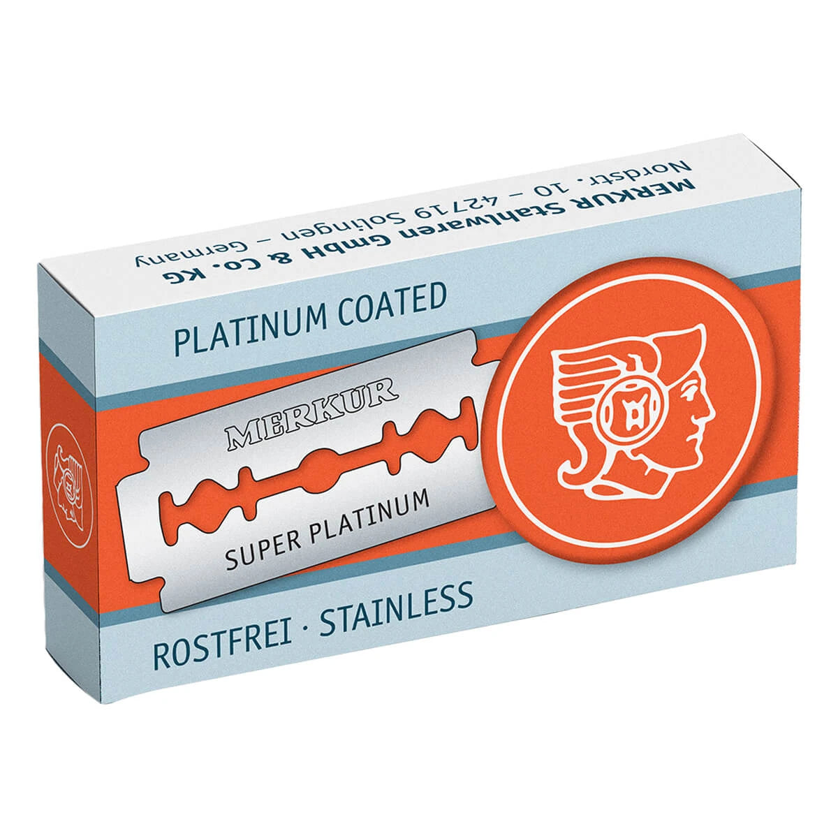 Merkur Super Platinum De-barberblade  10 Stk