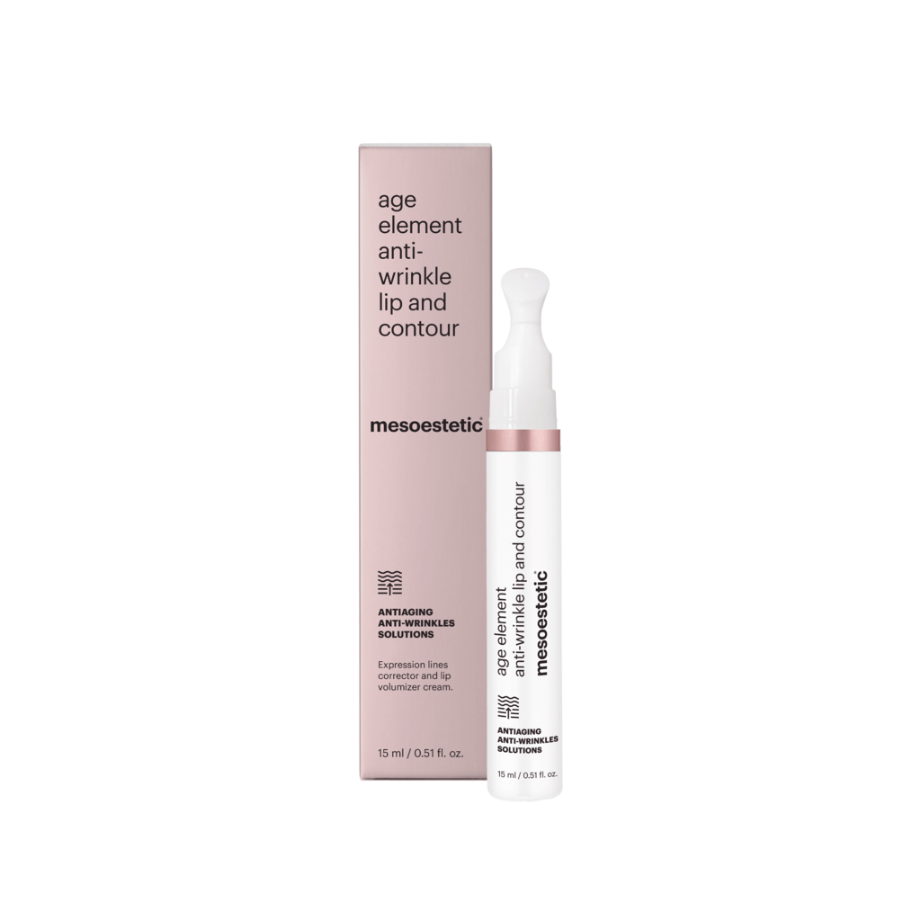Mesoestetic Age Element Anti-wrinkle Lip Contour Anti Rynkecreme Til Læber 15 Ml Genopbyg Læberne Og Opnå Volumiserende Fillereffekt