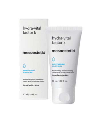 Mesoestetic Hydra-vital Factor   Nærende Fugtighedscreme Med  -vitamin Til Normal Og Tør Hud 50 Ml  Genopret Fugtniveauer   Ansigtet