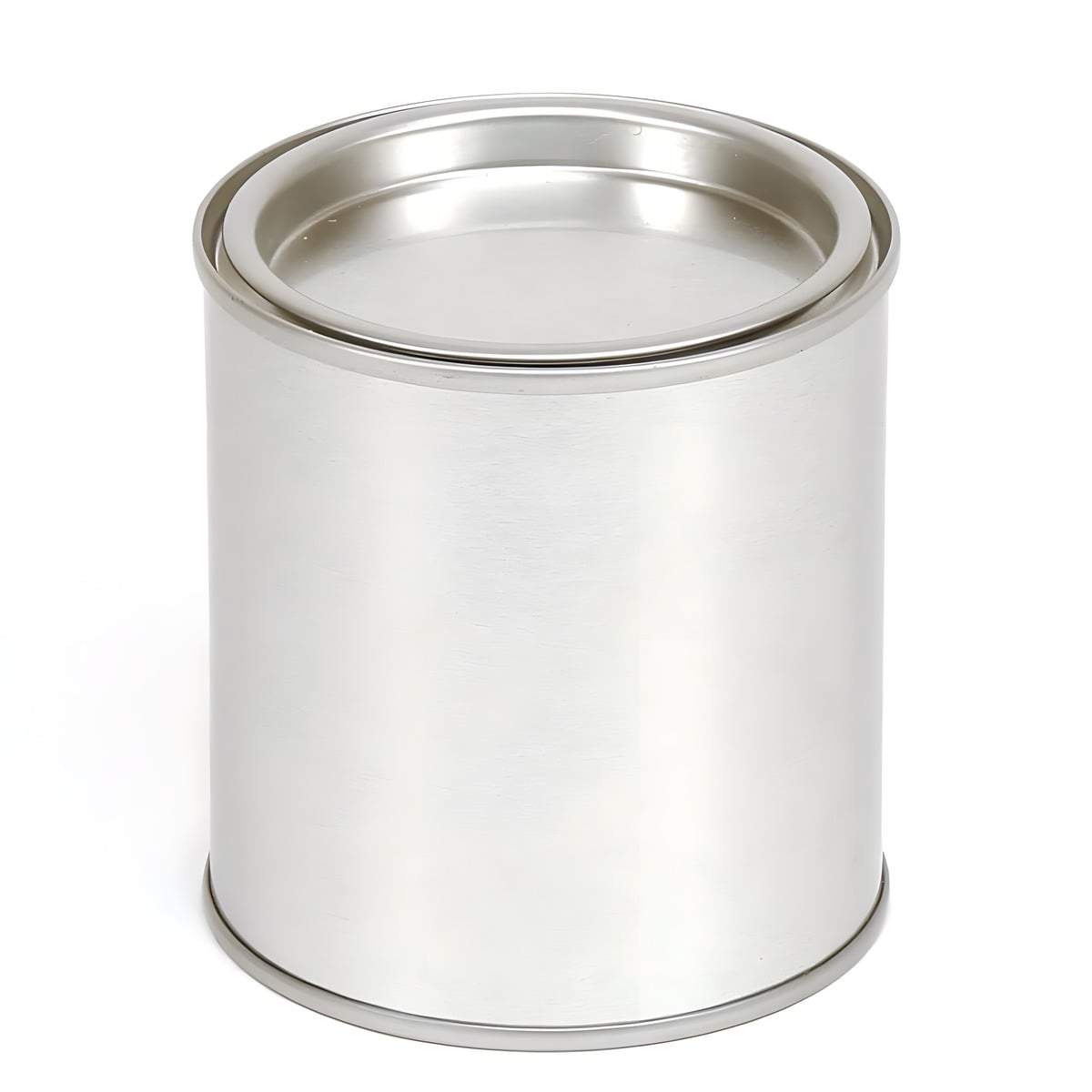 Metal Dåse 250 Ml Med Aftageligt Låg 75 Mm 82 Mm Lakbelagt Jernblik Hedenhus Til Cremer Salver Maling