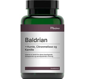 Mezina Baldrian   Humle  Citronmelisse Og Kamille 120 Kap