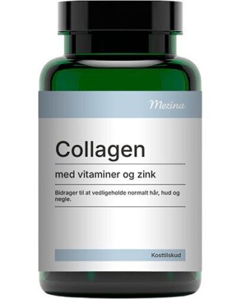 Mezina Collagen Med Vitaminer Og Zink 120 Kapsler