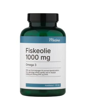 Mezina Fiskeolie Omega-  1000mg