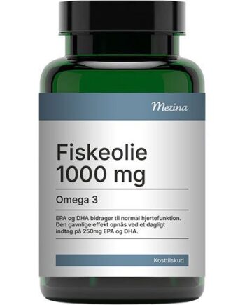 Mezina Fiskeolie Omega-  1000 Mg 120 Kapsler
