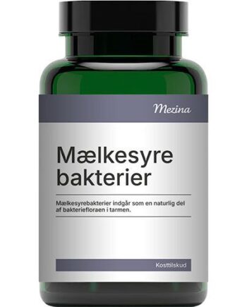 Mezina Mælkesyrebakterier Probiotika 60 Kapsler