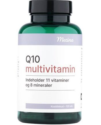 Mezina Q10 Multivitamin 120 Kapsler