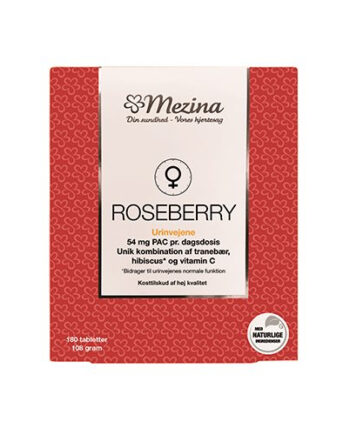 Mezina Roseberry 180 Tabletter