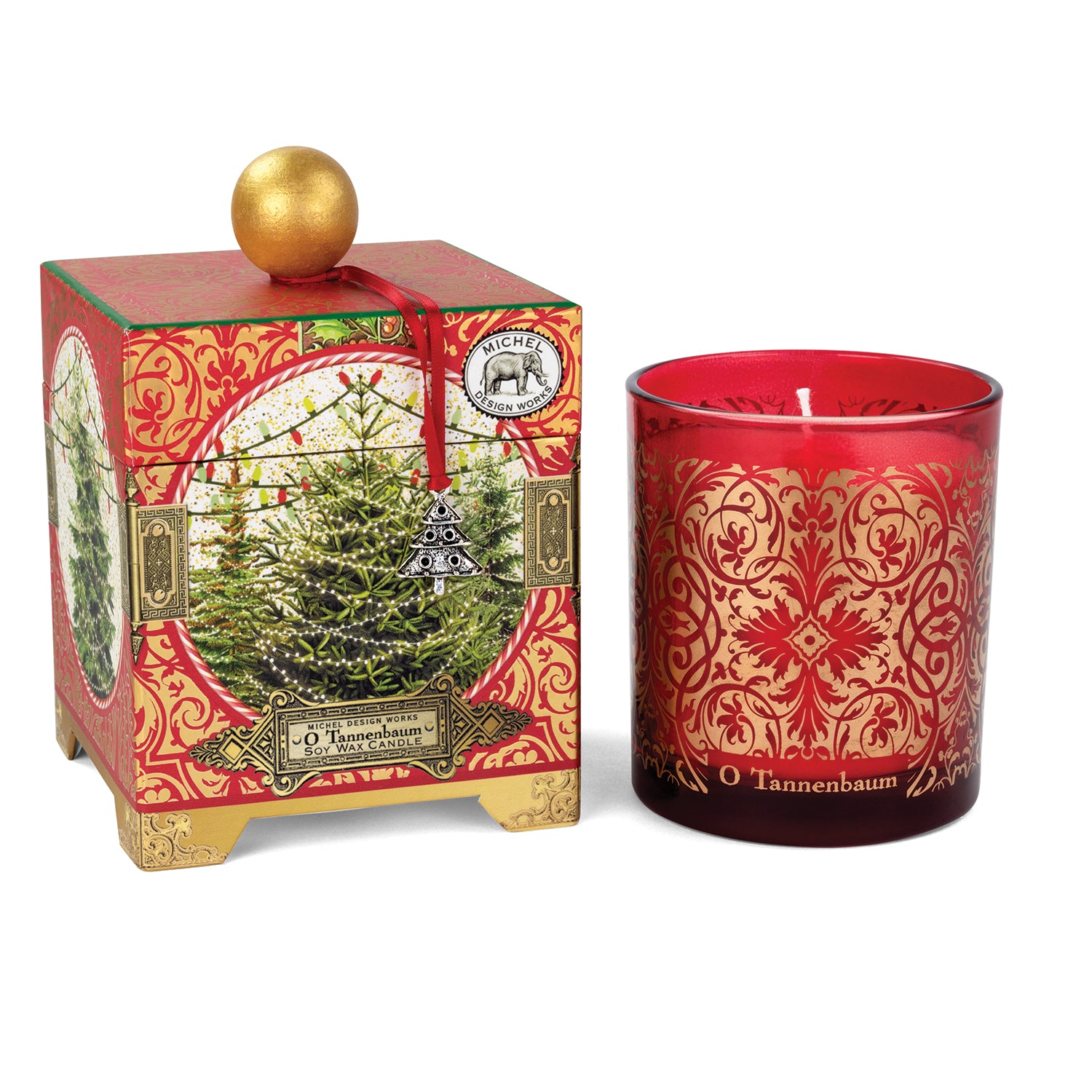 Michel Design Duftlys  Stort   Tannenbaum