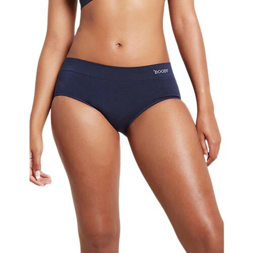 Midi Brief Navy Str Xs