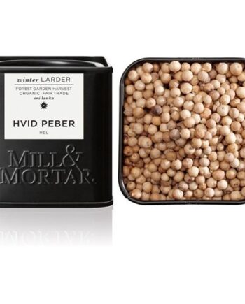 Mill   Mortar Hvid Peber Hel    50g