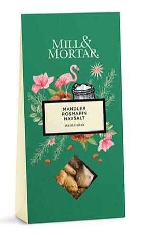 Mill   Mortar  Mandler    Rosmarin   Havsalt    100g