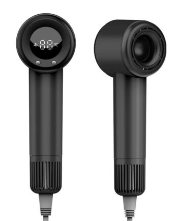 Mini Ionic Proff  Kompakt Størrelse  Professionel Power Leveres Ca 15 Dec Sort