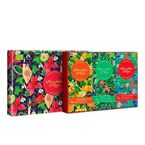 Mint Library Box Chokolade Mint Coffee  Sea Salt  240g