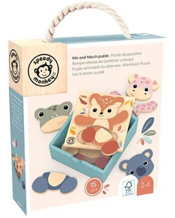 Mix And Match Puzzle   -  år   Stk
