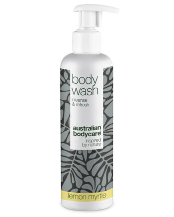 250 Ml Body Wash Lemon Myrtle    Effektiv Showergel Mod Bumser  Hudorme Og Urenheder Med Frisk Citrusduft