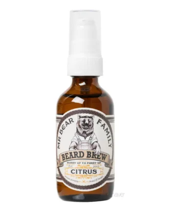 Mr  Bear Skægolie  Beard Brew Oil  Citrus  60 Ml