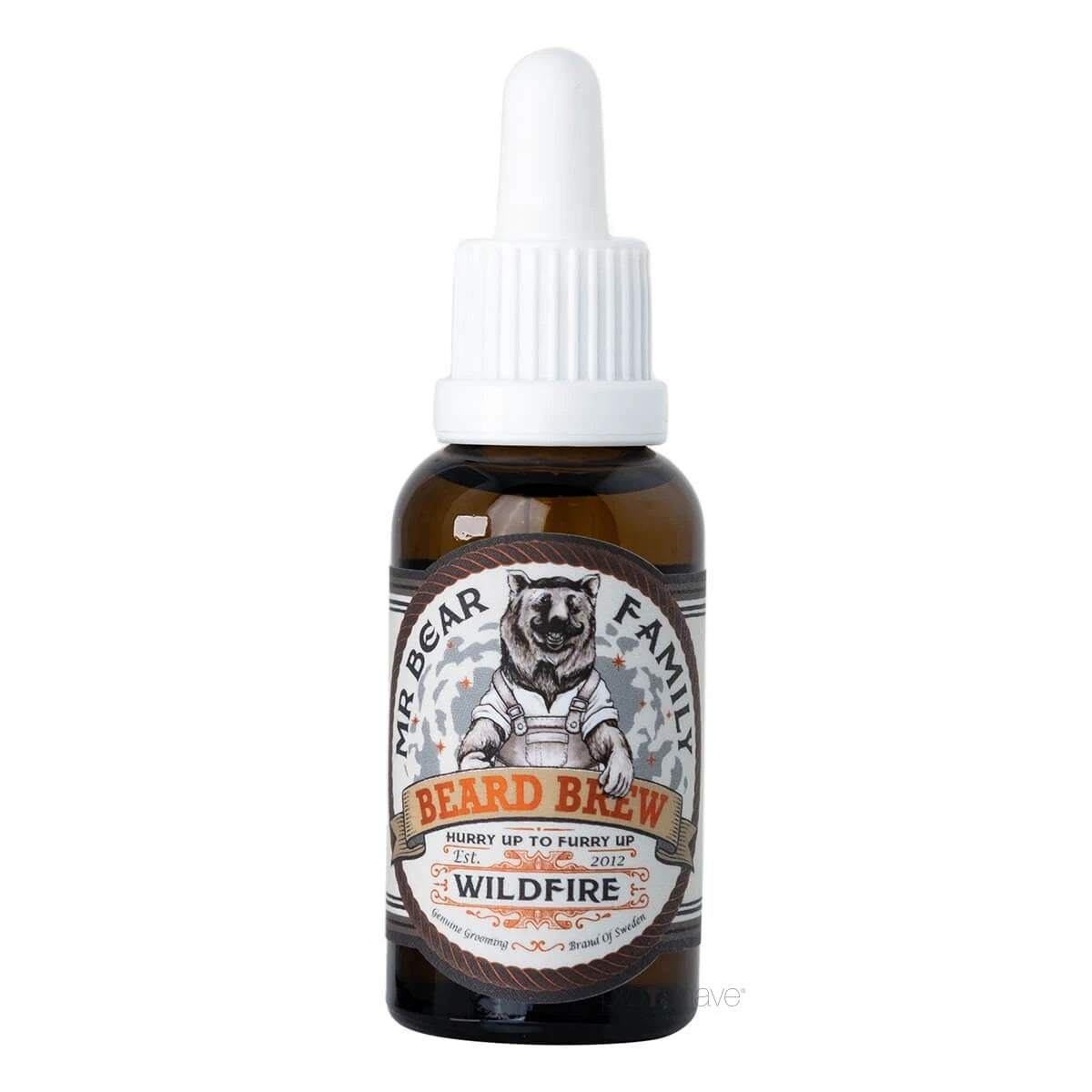 Mr Bear Skægolie Beard Brew Oil Wildfire 30 Ml