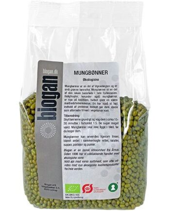 Mung Bønner økologisk 750 Gram