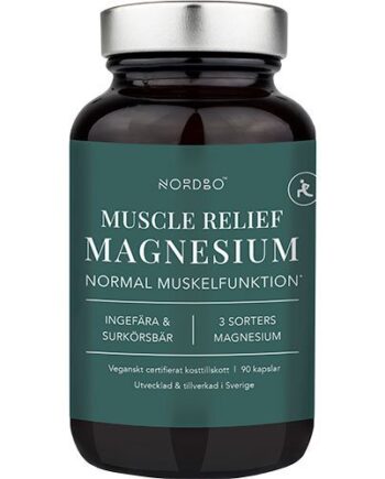 Muscle Relief Magnesium 90 Kapsler