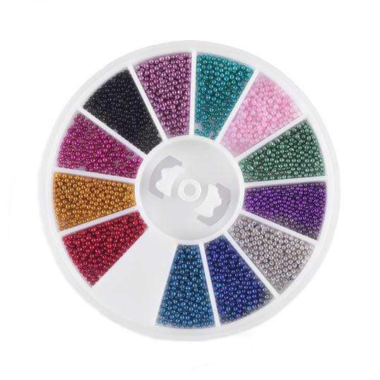 Nail Art Beads Multi Color   59 Kr    Perfekt Til Nail Art