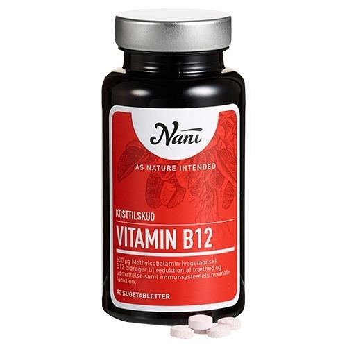 Nani Food State B12 Vitamin 90 Tabletter