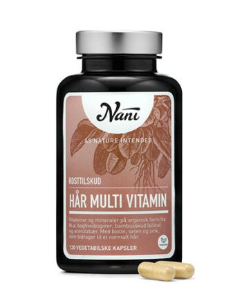 Nani Hår Multi Vitamin 120 Kapsler