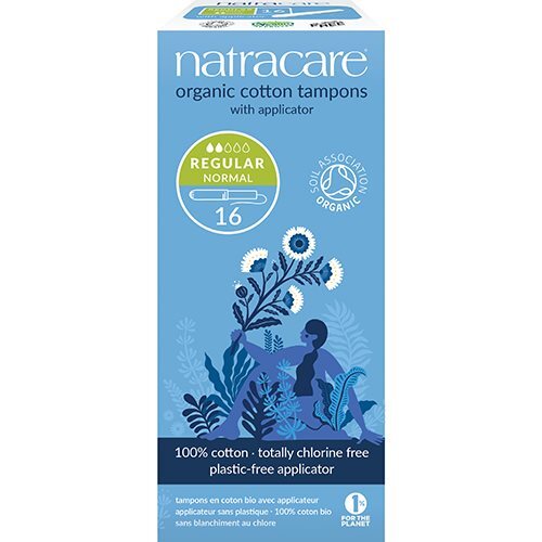 Natracare Tampon Regular    Hylster  øko  16 Stk
