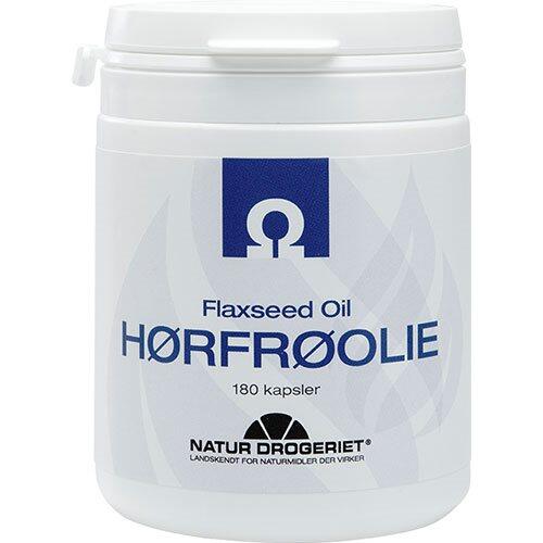 Natur-drogeriet Hørfrøolie Kaps 500 Mg  180kap