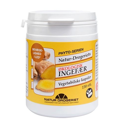 Natur-drogeriet Ingefær Kapsler    150 Kaps