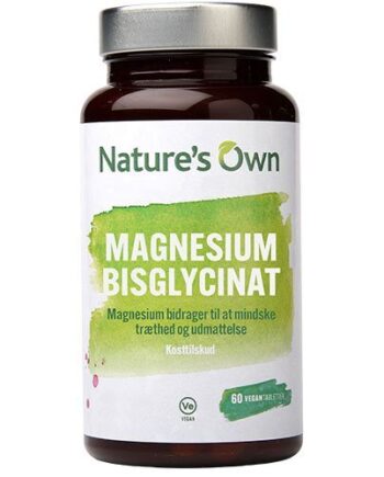 Nature   Own Magnesium Bisglycinat 60 Kapsler