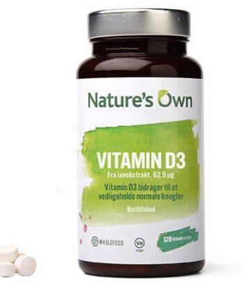 Nature   Own Vitamin D3 120 Tabletter