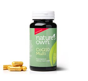 Natures Own Coq10 Multi Whole Food  Bull  30 Kaps