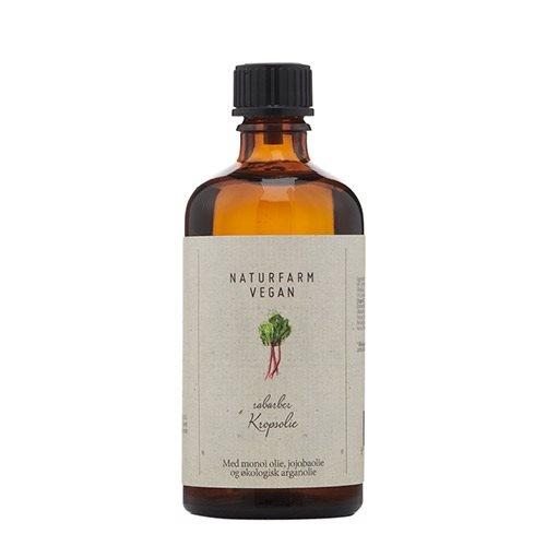 Naturfarm Vegan Kropsolie Rabarber  100 Ml