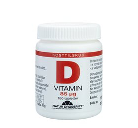 Nd D3-vitamin 85 Mcg 180 Tabl