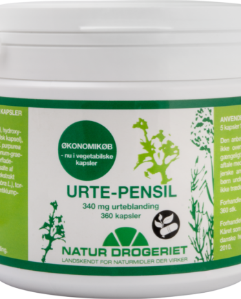 Nd Urte-pensil 340 Mg 360 Kapsler -