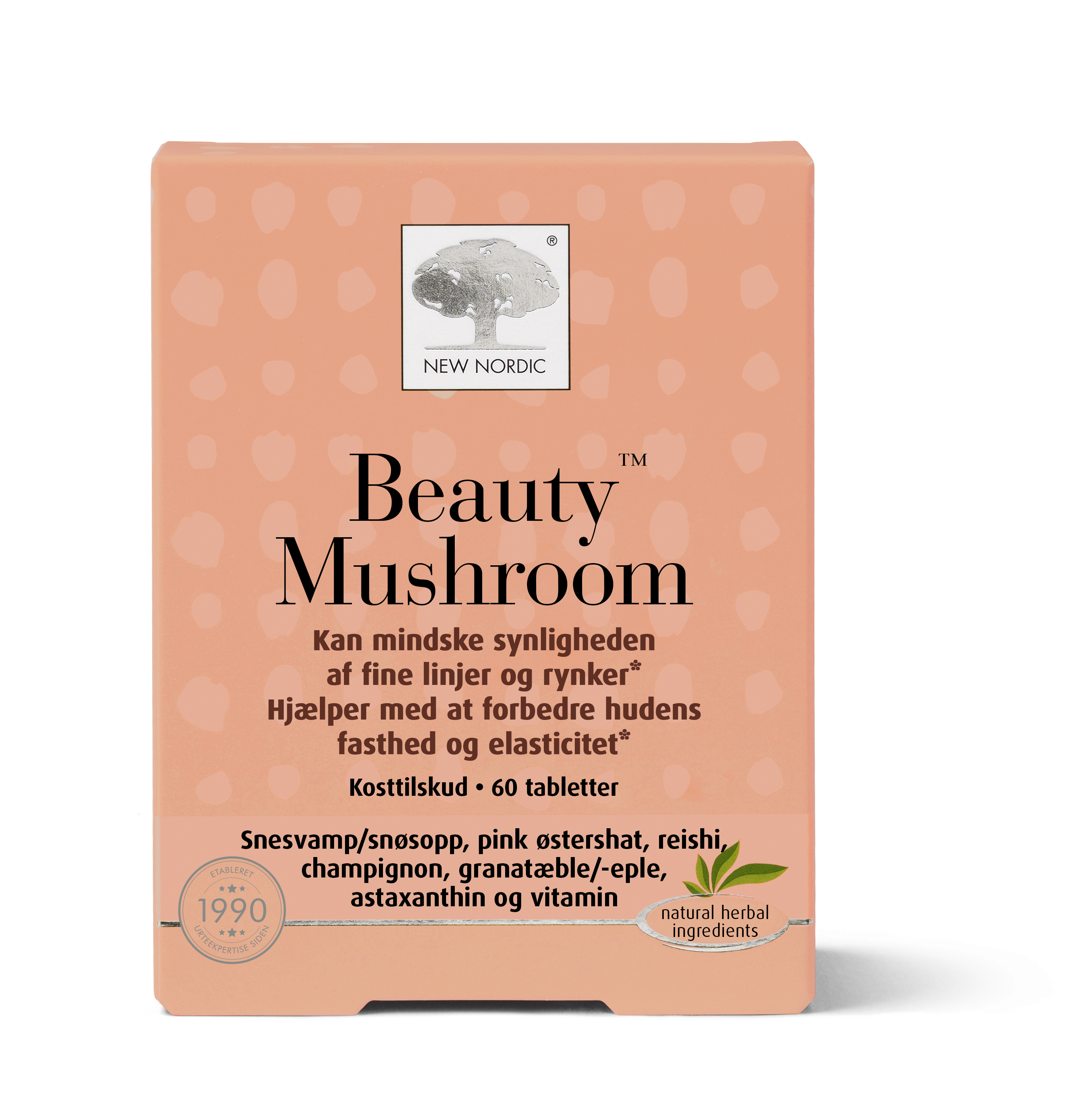New Nordic Beauty Mushroom 60 Tabl