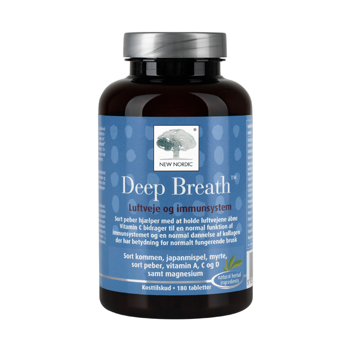 New Nordic Deep Breath 180 Tabl    For 770 -