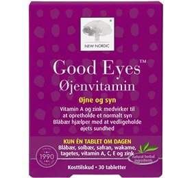 New Nordic Good Eyes øjenvitamin 30tab