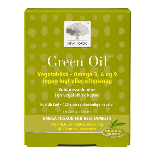 New Nordic Green Oil  120 Kap   84 60
