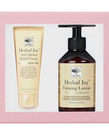 New Nordic Herbal Joy Gaveæske Herbal Joy Hand Cream 75 Ml  Firming Lotion 250 Ml