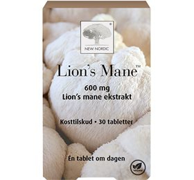 New Nordic Lion Mane 600 Mg 30 Tab