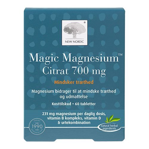 New Nordic Magic Magnesium Citrat 60tab