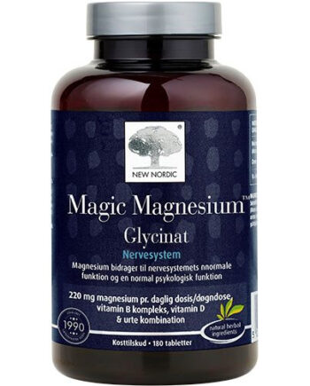 New Nordic Magic Magnesium Glycinat 180 Tabl    For 769 -