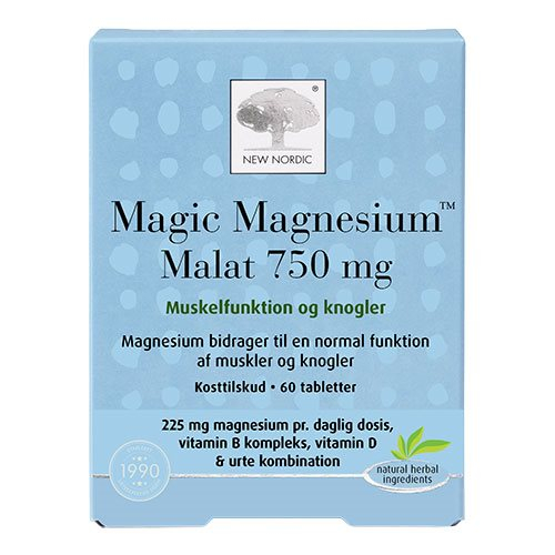 New Nordic Magic Magnesium Malat 60 Tabl