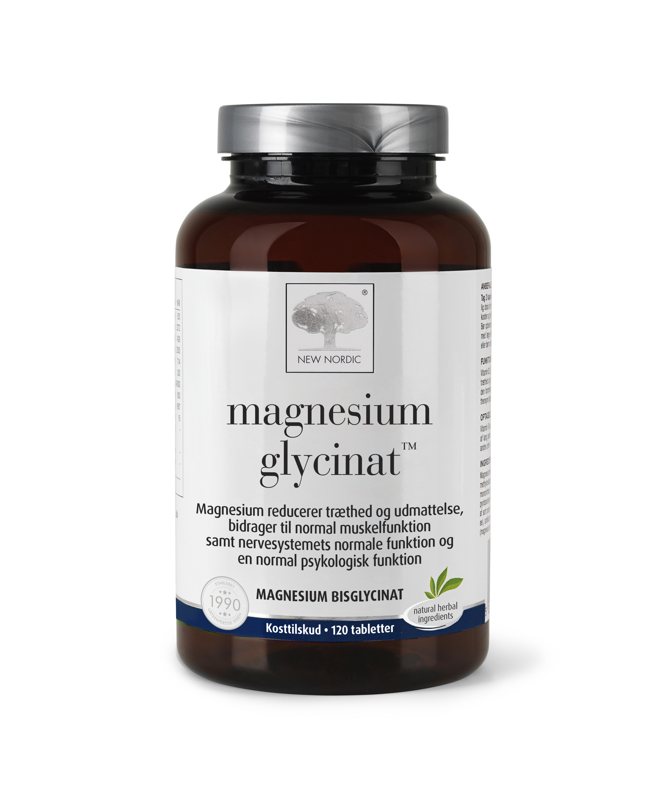 New Nordic Magnesium Glycinat 120 Tabl    For 447 -