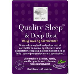 New Nordic Quality Sleep   Deep Rest 60 Tabl